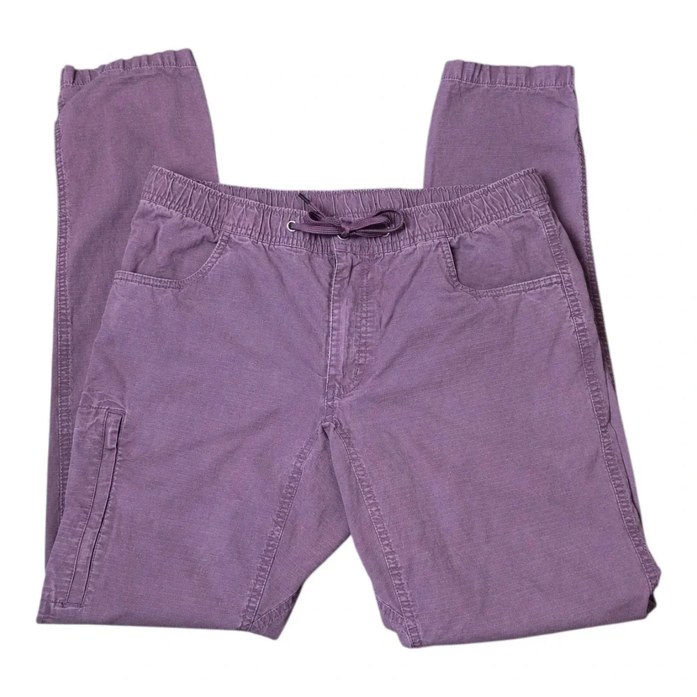 BYLT Men's Large Weekender Pants Ripstop Stretch Drawstring Cargo Utility